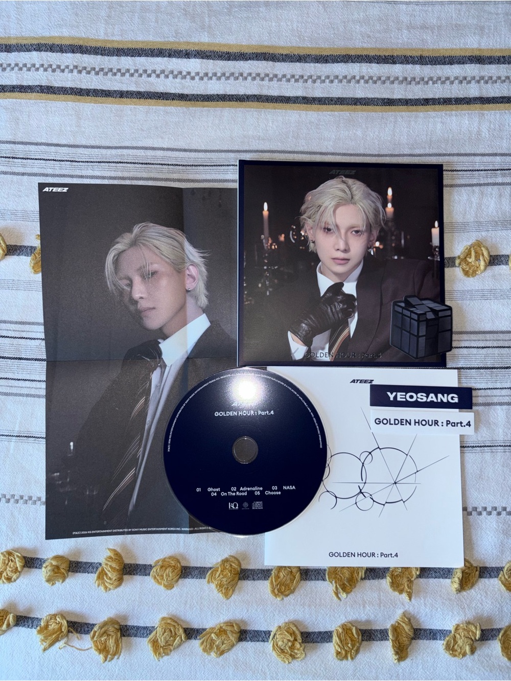 ATEEZ ‘Golden Hour Part.4’ Yeosang Digi Pack